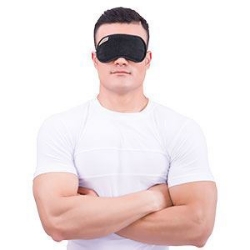 تصویر از چشم بند تن یار