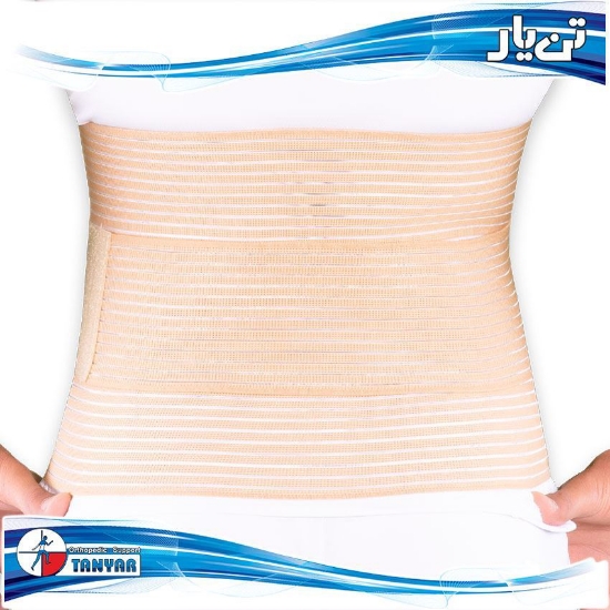 تصویر از شکم بند بعد از زایمان صادراتی تن یار کد4139