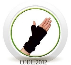 تصویر از مچ بند آتل دار سه بعدی سماطب کد 2012