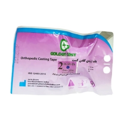 تصویر  باند ارتوپدی فایبر گلاس گلدن کست 2 اینچ