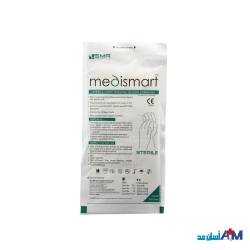 تصویر از دستکش استریل جراحی کم پودر مدی اسمارت medismart